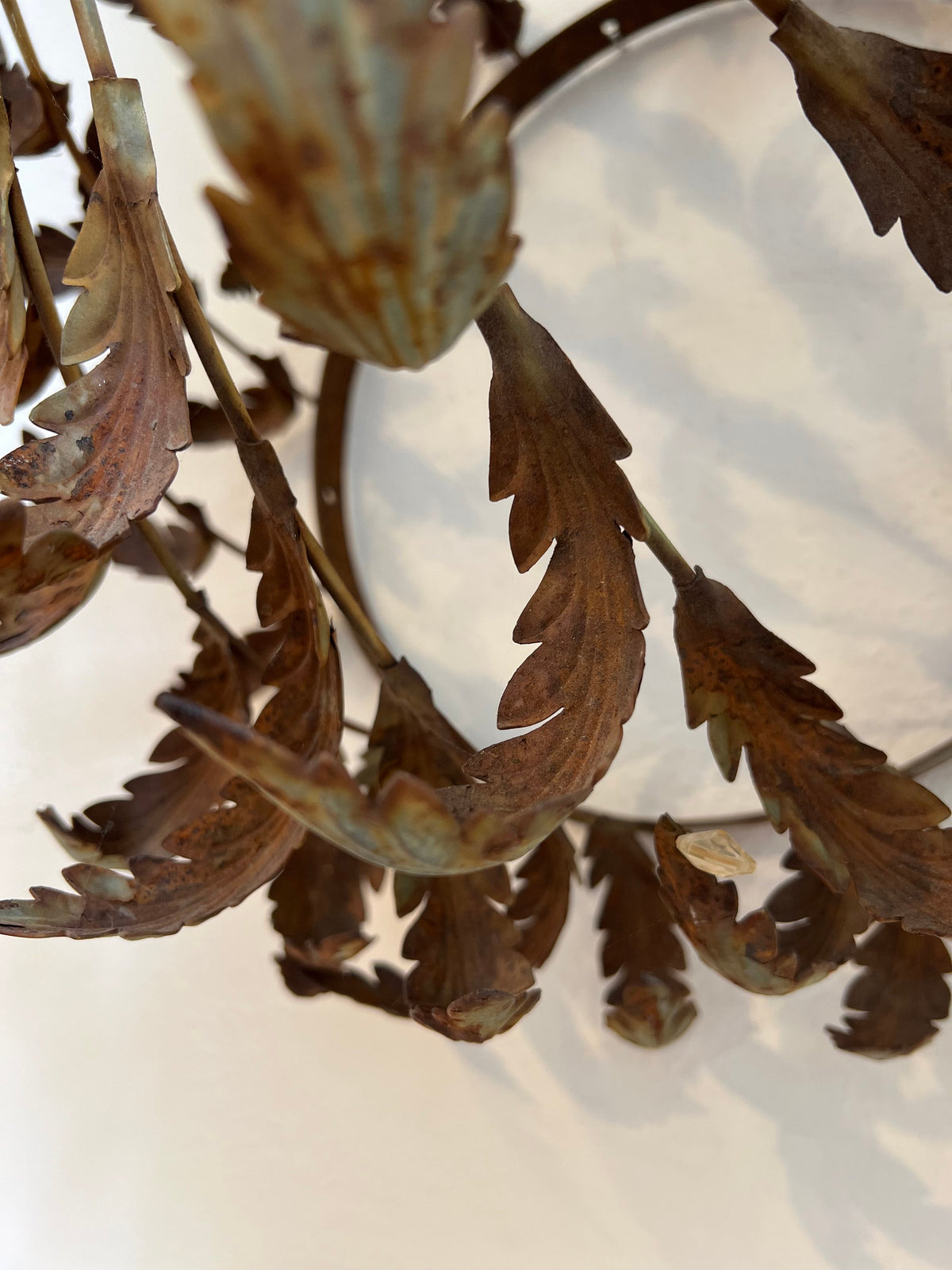 Vintage Weathered Chandelier Frame