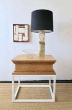 Frieze Side Table, Scrubbed Oak Prototype