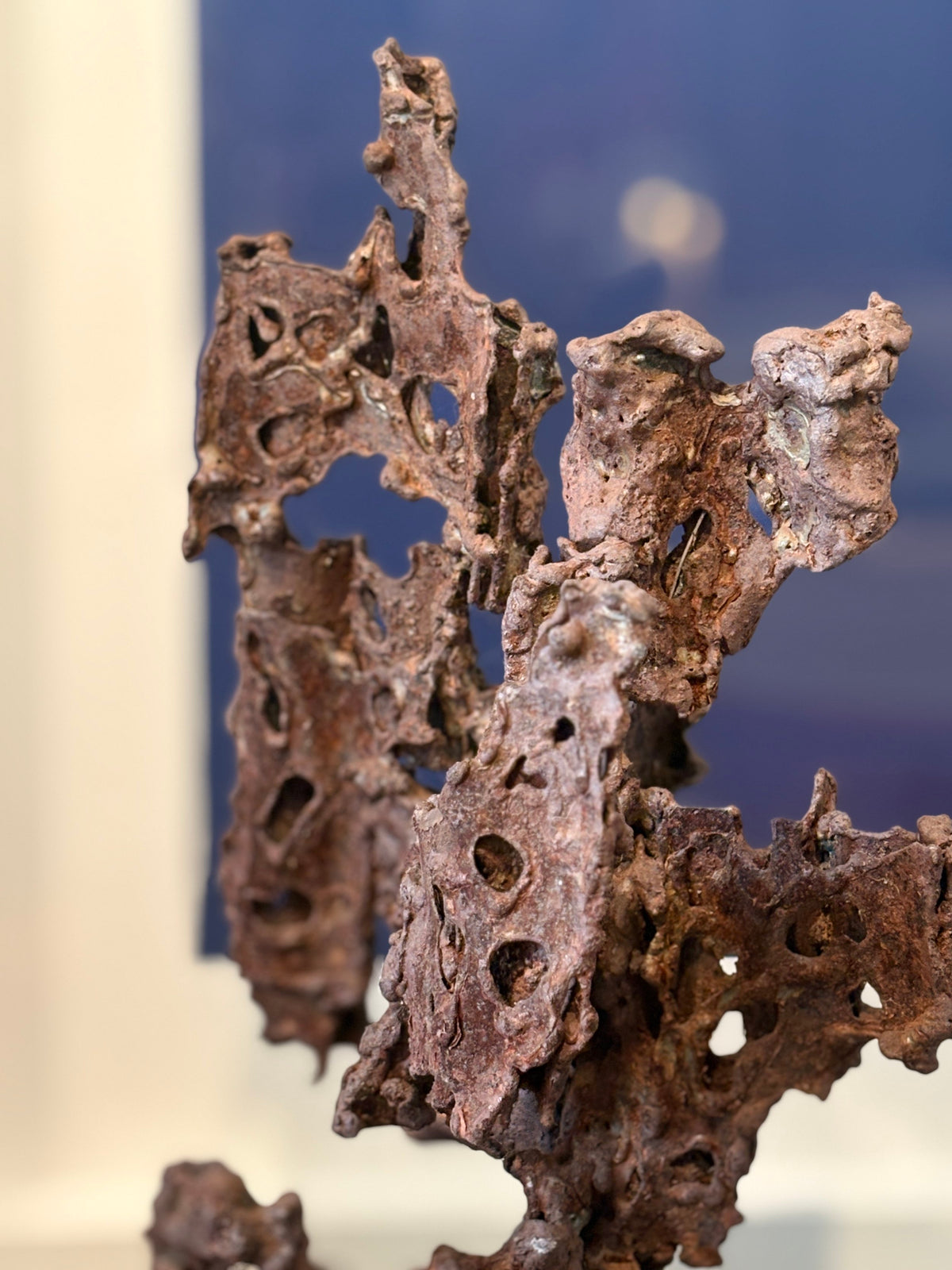 Iron Coral Sculpture