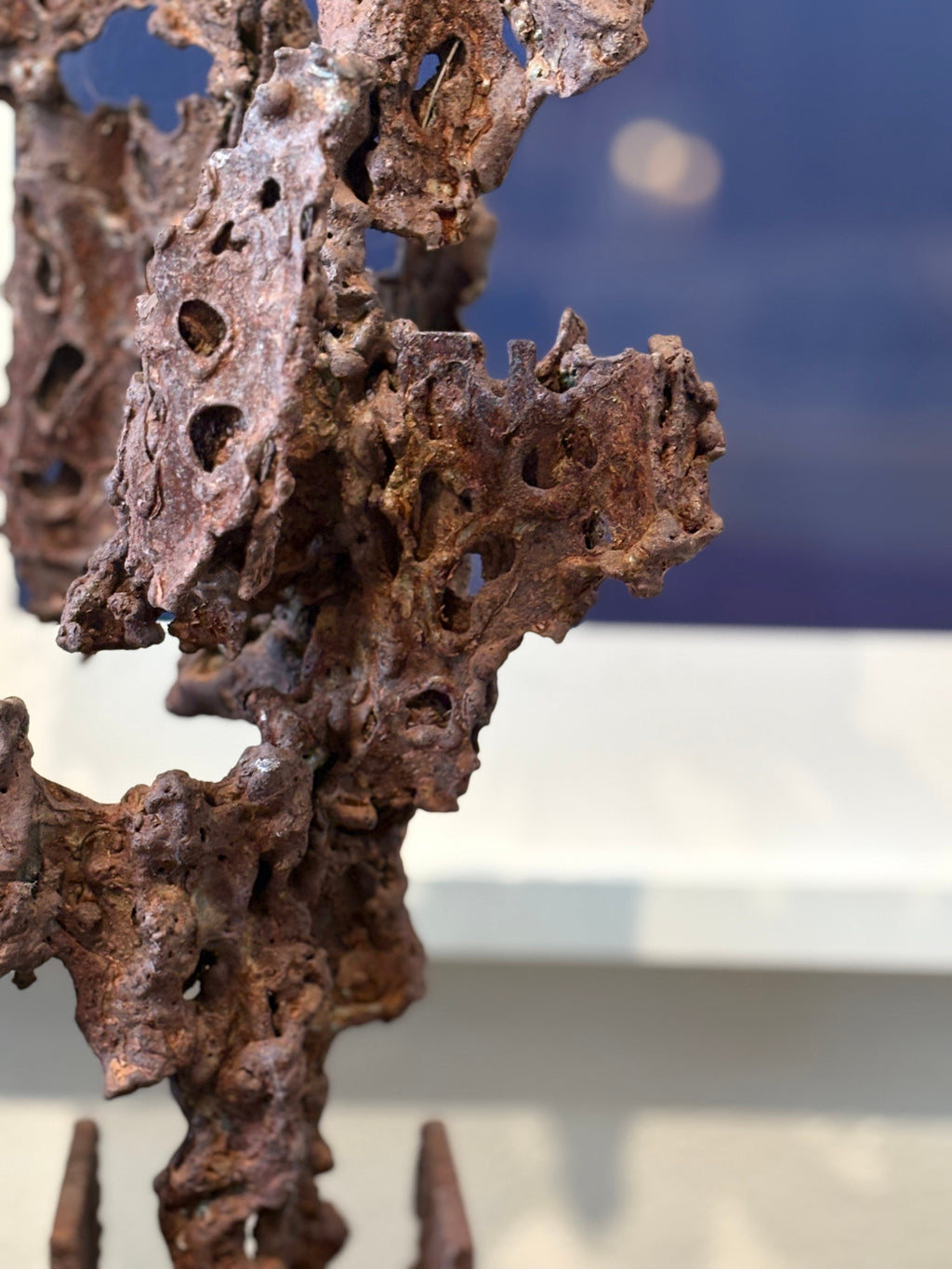 Iron Coral Sculpture