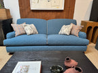Lupa Sofa 84", Blue Quilted