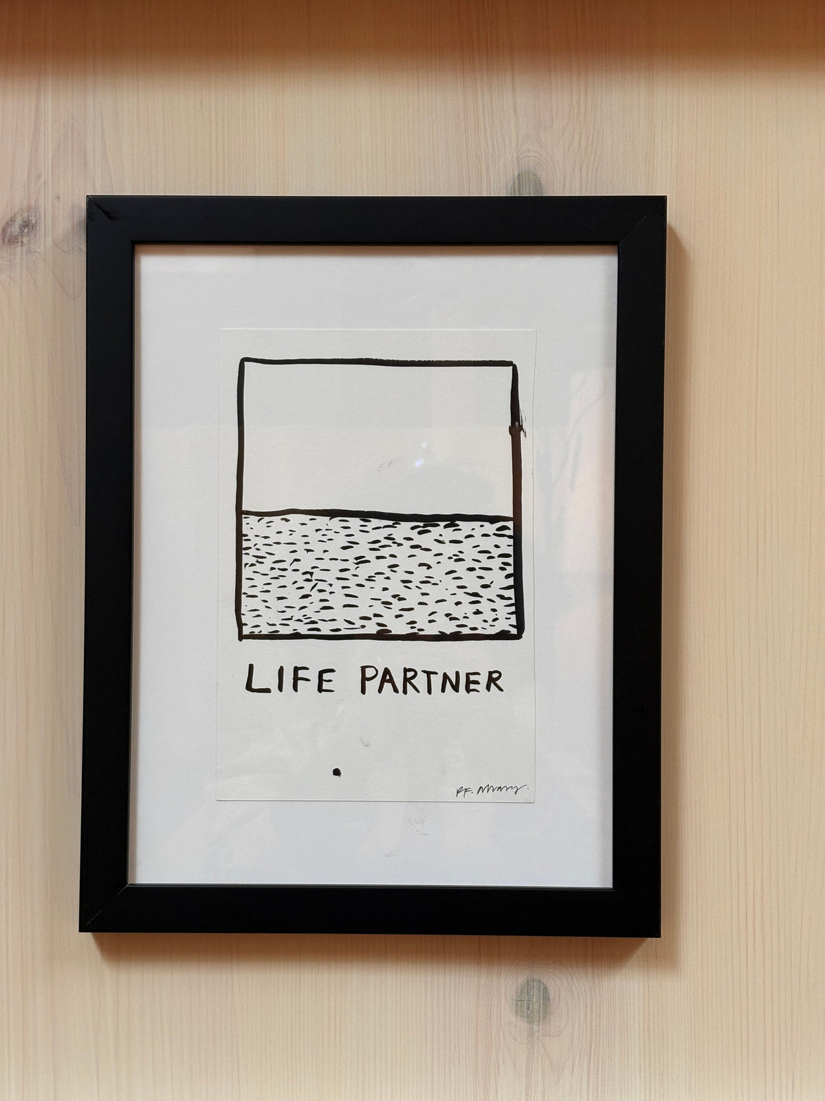 Life Partner, Ink on Paper