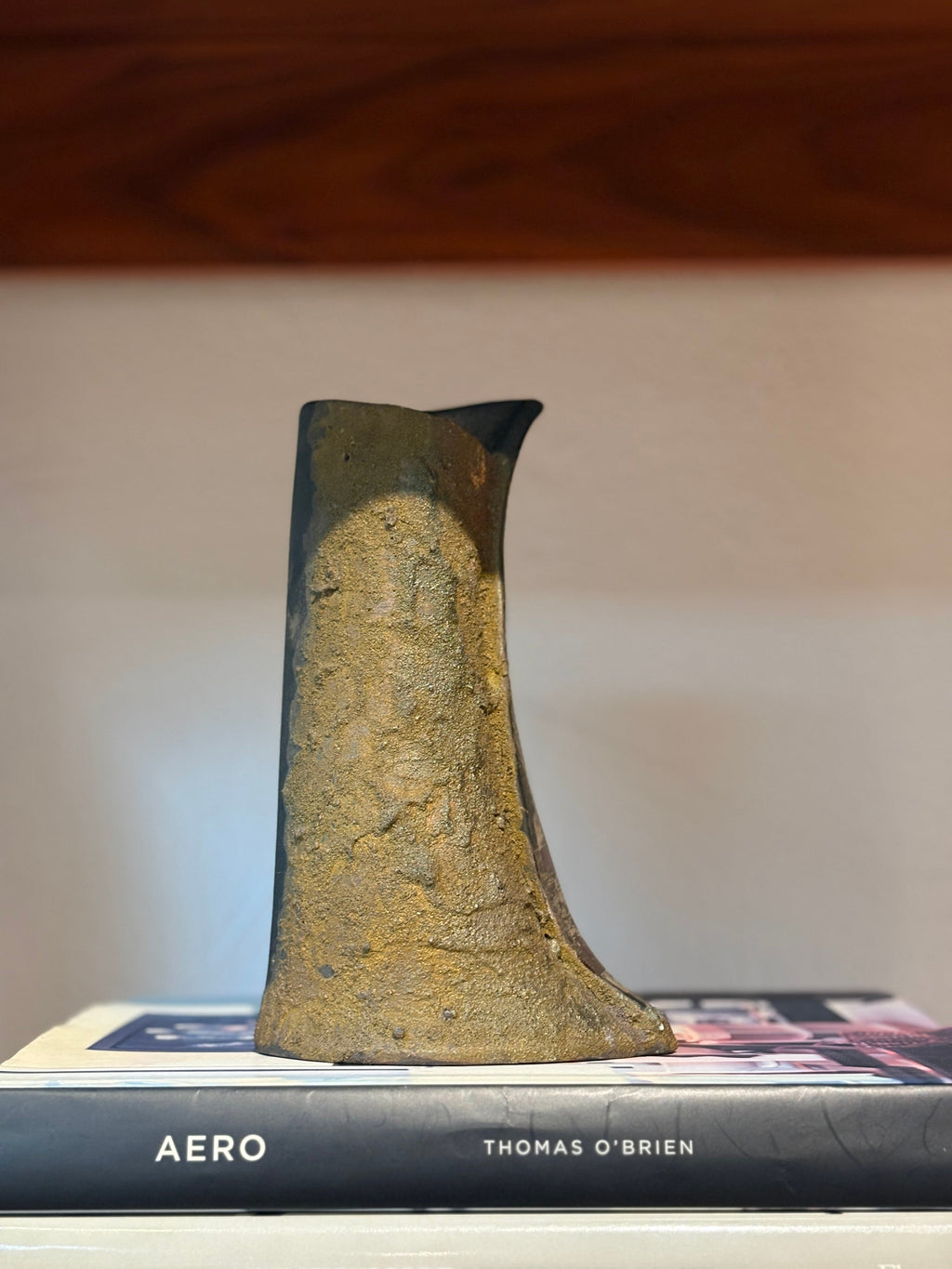 Rough Smooth Clay Vase