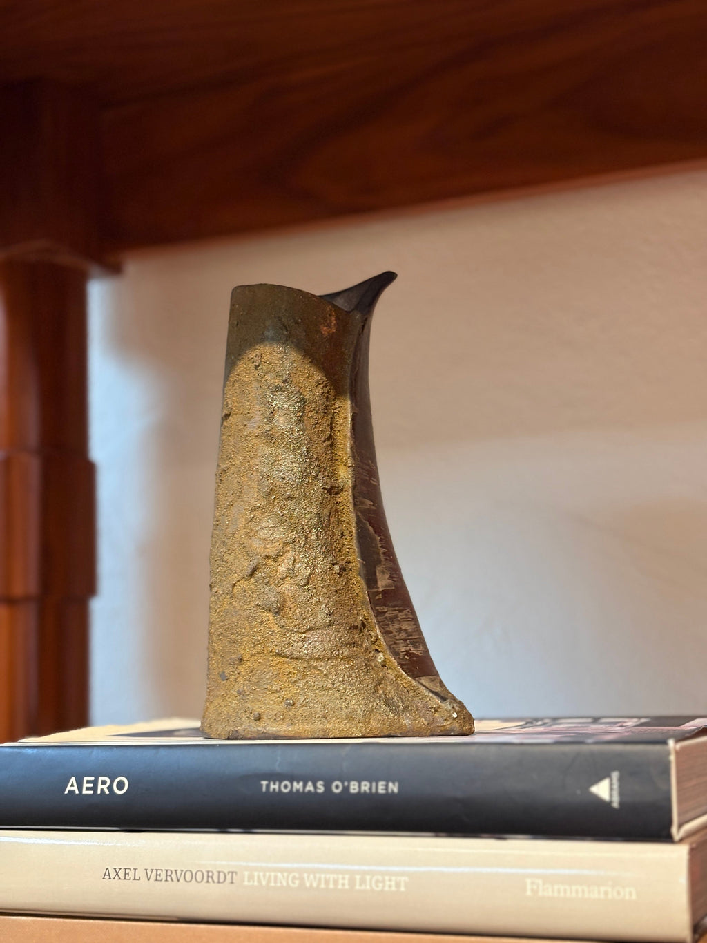 Rough Smooth Clay Vase