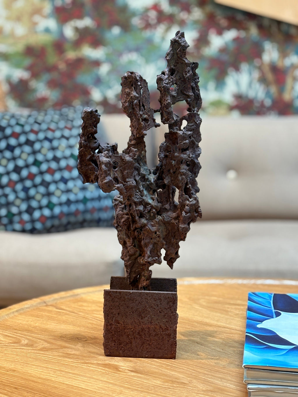 Iron Coral Sculpture
