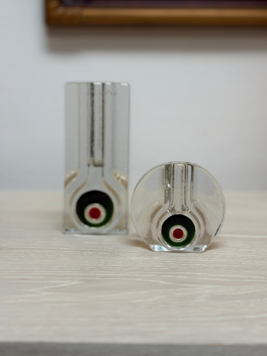 Green Olive Vases