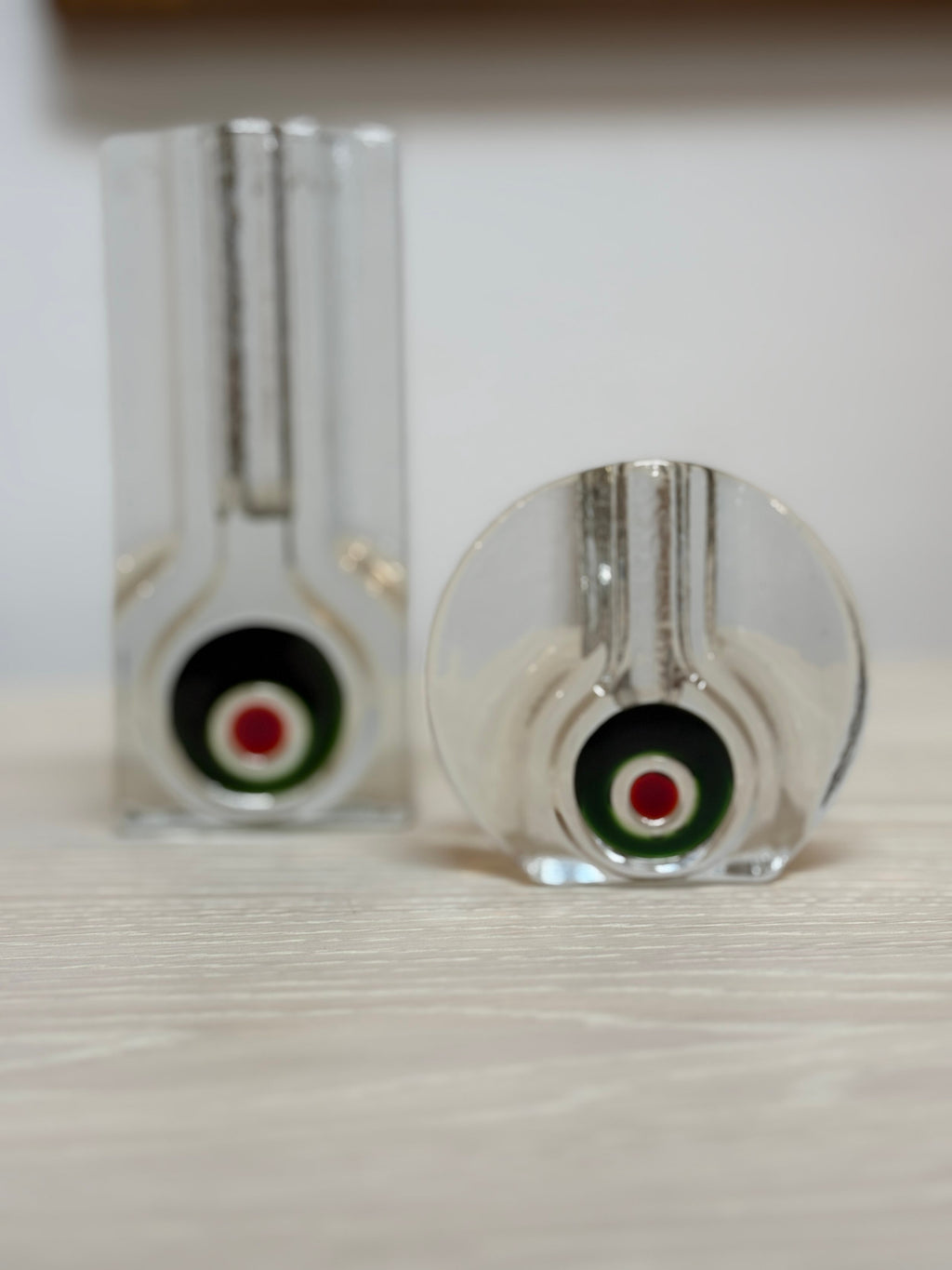 Green Olive Vases