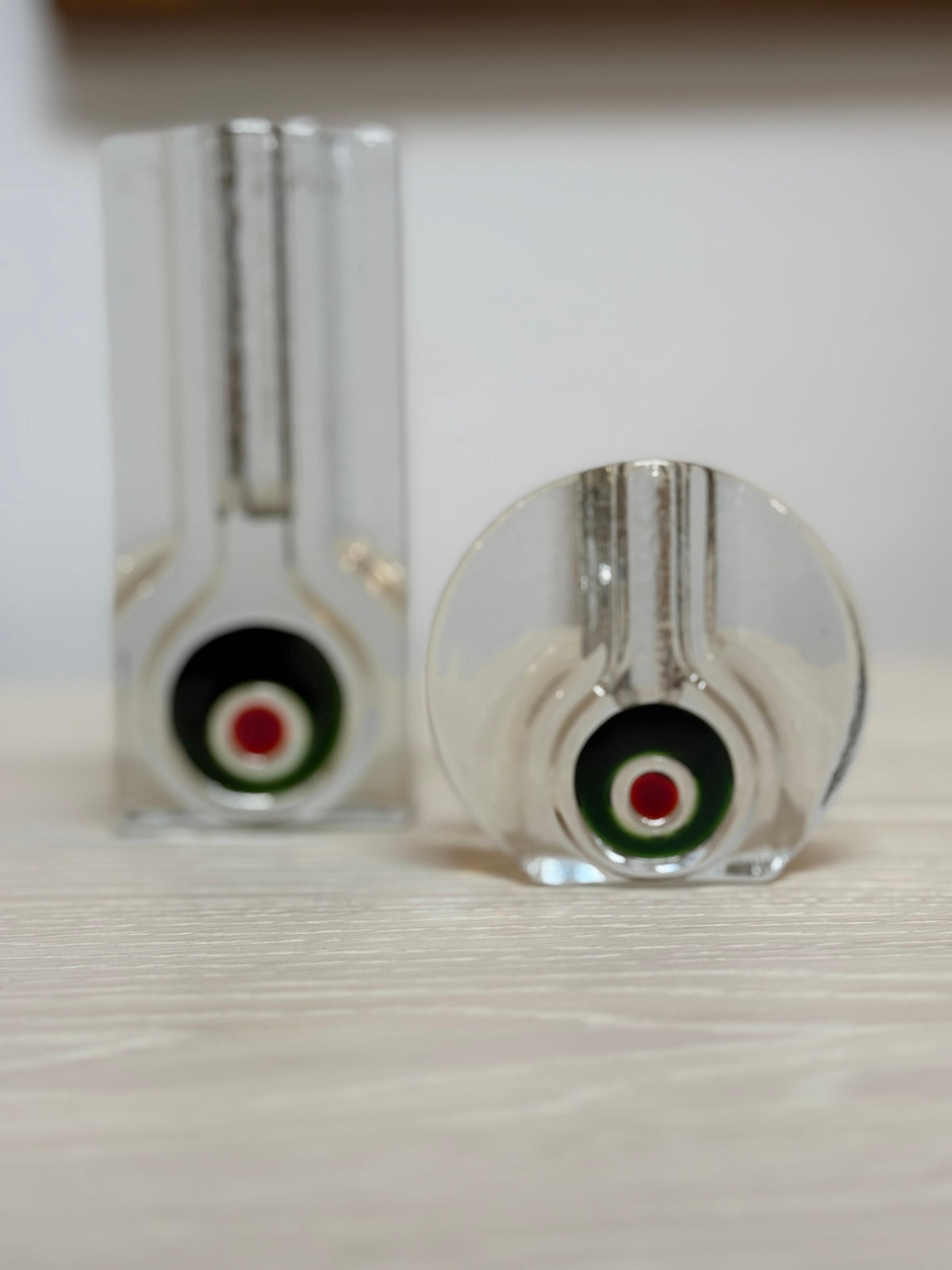 Green Olive Vases