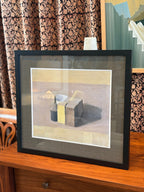 "Natura Morta (Still Life)" by Giorgio Morandi Framed Print