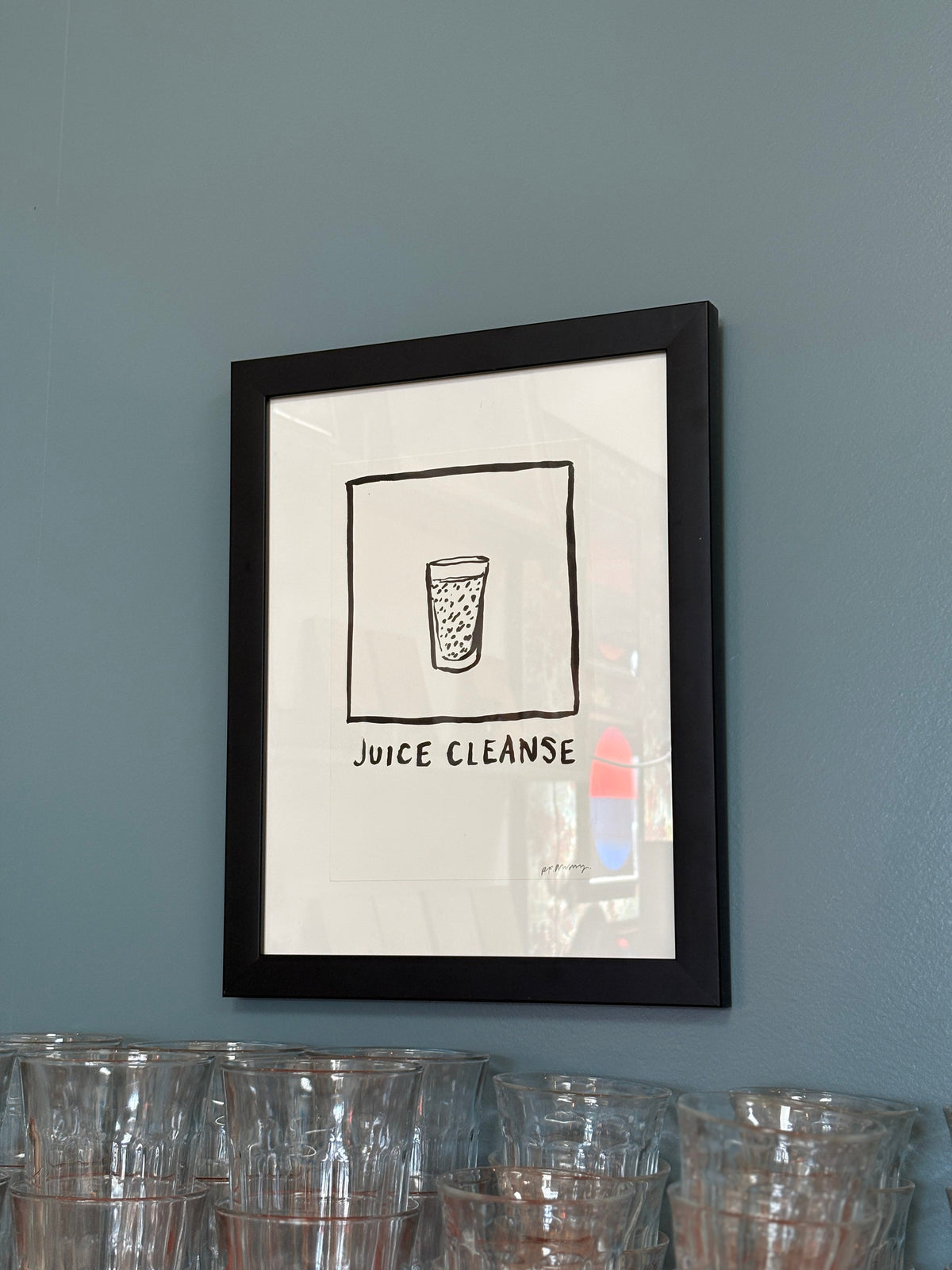 Juice Cleanse, Ink on Paper