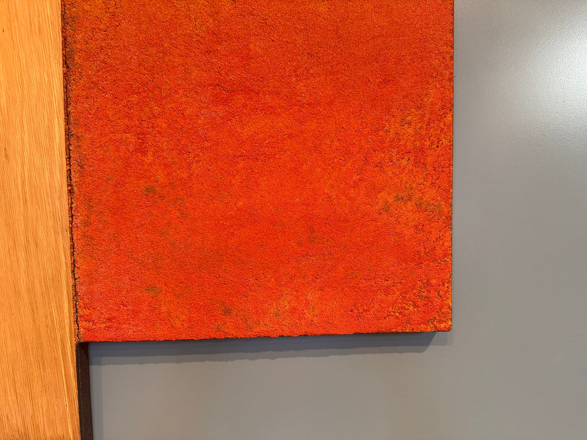 Mixed Media on Canvas and Wood by Lee Waisler (c. 1993)