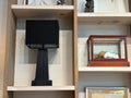 Cross Base Lamp, Black