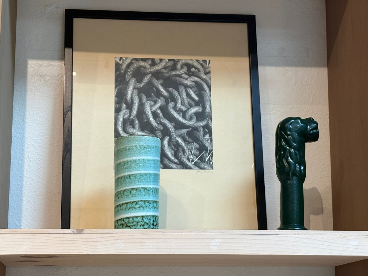 Teal Vase