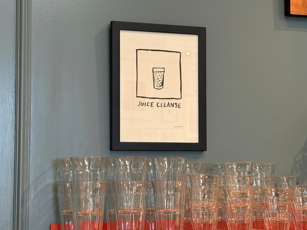 Juice Cleanse, Ink on Paper