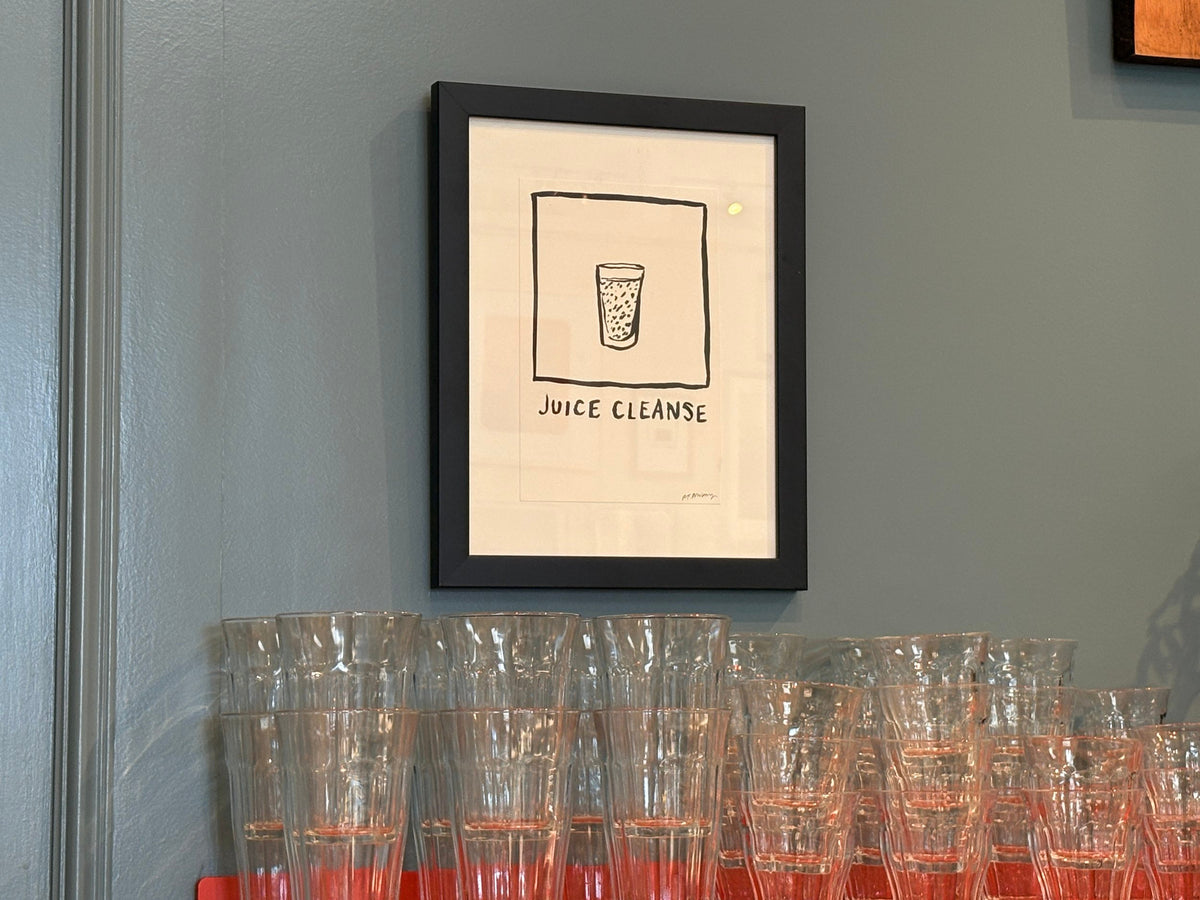 Juice Cleanse, Ink on Paper