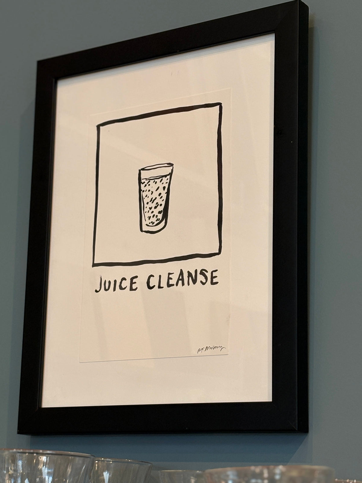 Juice Cleanse, Ink on Paper