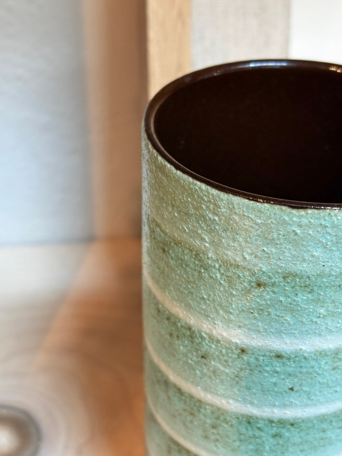 Teal Vase