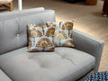 Velvet Ikat Pillow