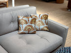 Velvet Ikat Pillow