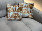 Velvet Ikat Pillow