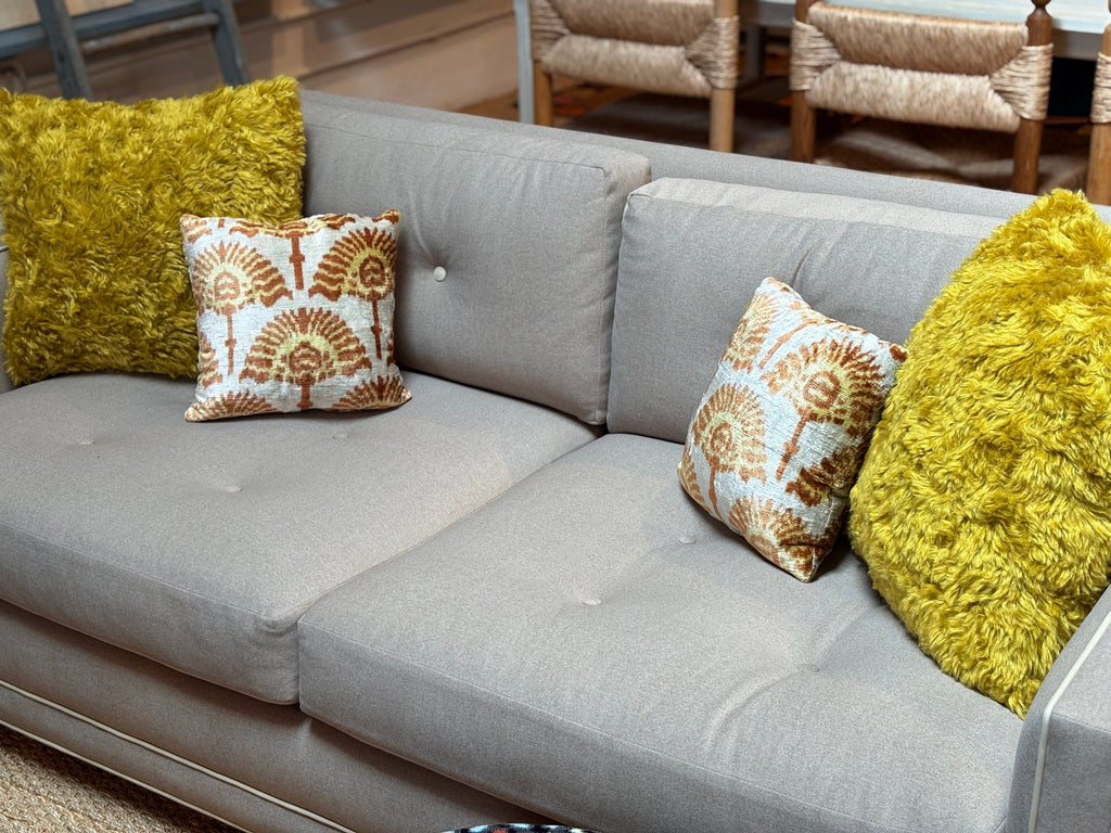 Velvet Ikat Pillow