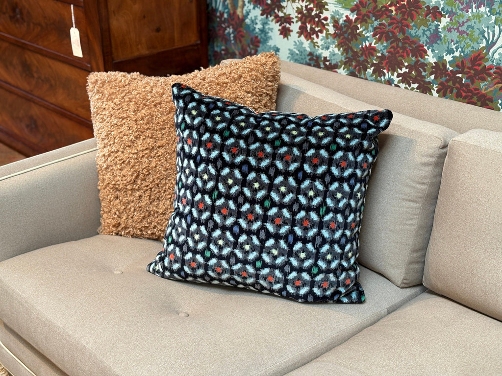 Kasuri Velvet Pillow