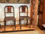 USAF Industrial Metal Chairs (Pair)