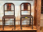 USAF Industrial Metal Chairs (Pair)