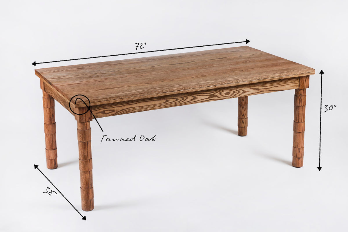 Jenks Dining Table 72"