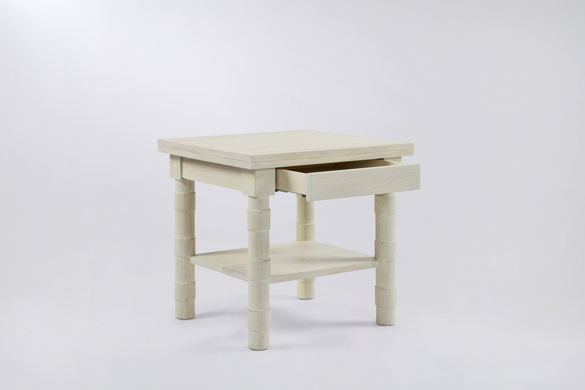 Jenks Side Table with Shelf