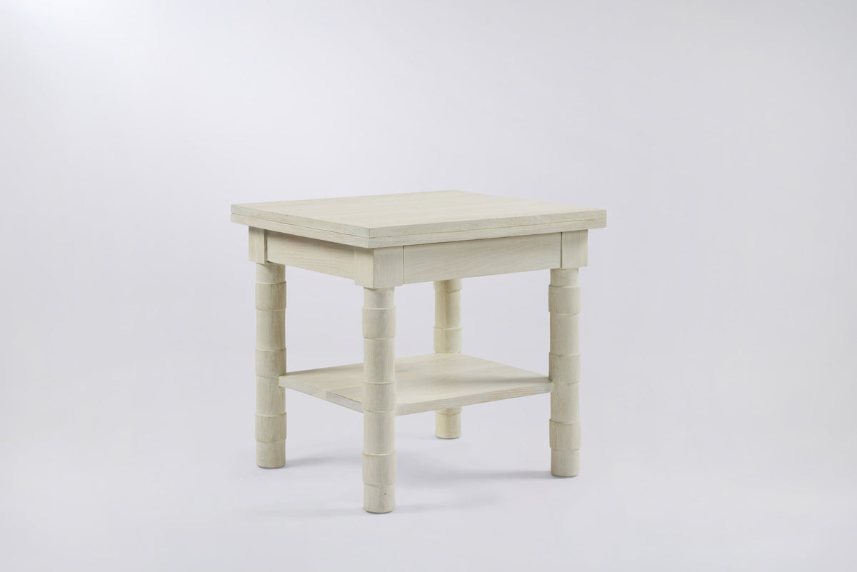 Jenks Side Table with Shelf