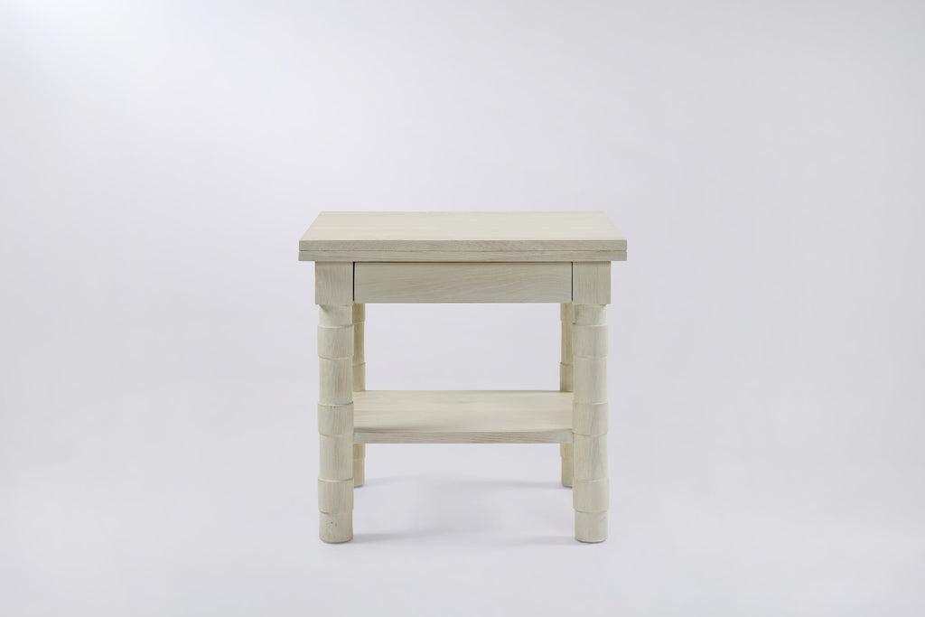 Jenks Side Table with Shelf