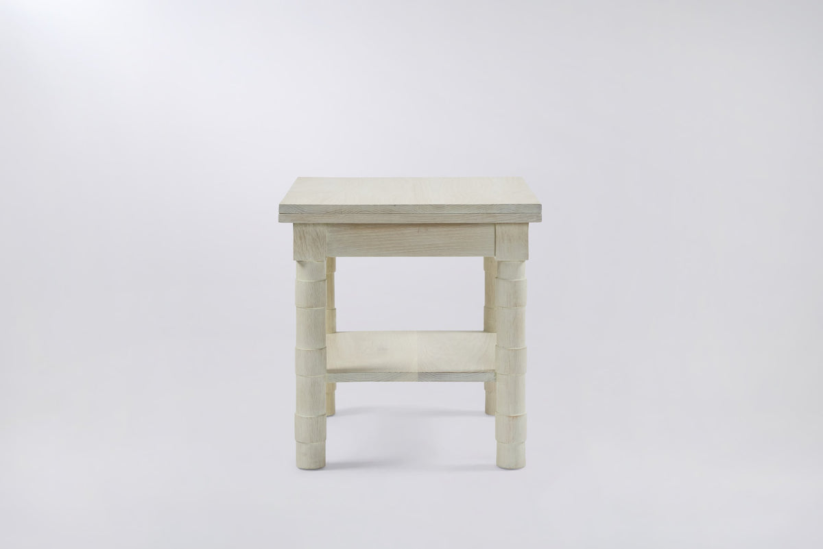 Jenks Side Table with Shelf