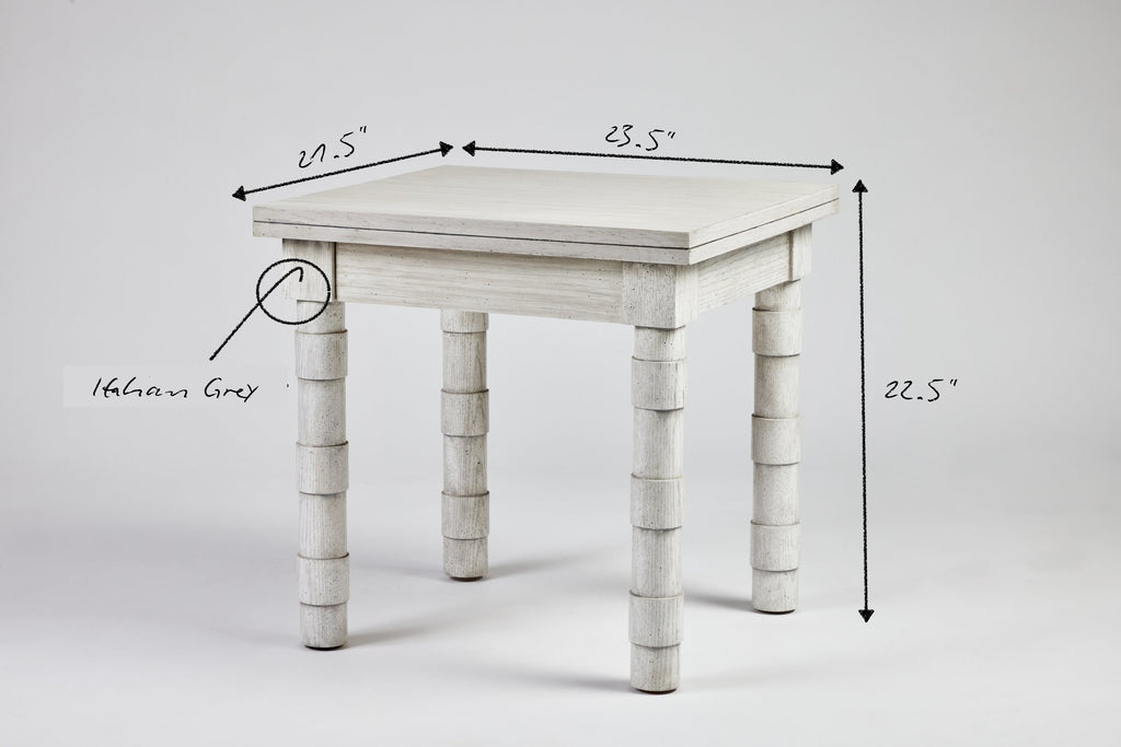 Jenks Side Table with Shelf