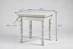 Jenks Side Table with Shelf