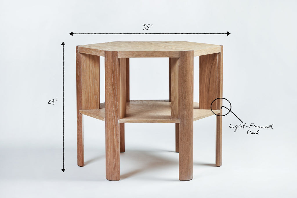 Library Large Table in Wood