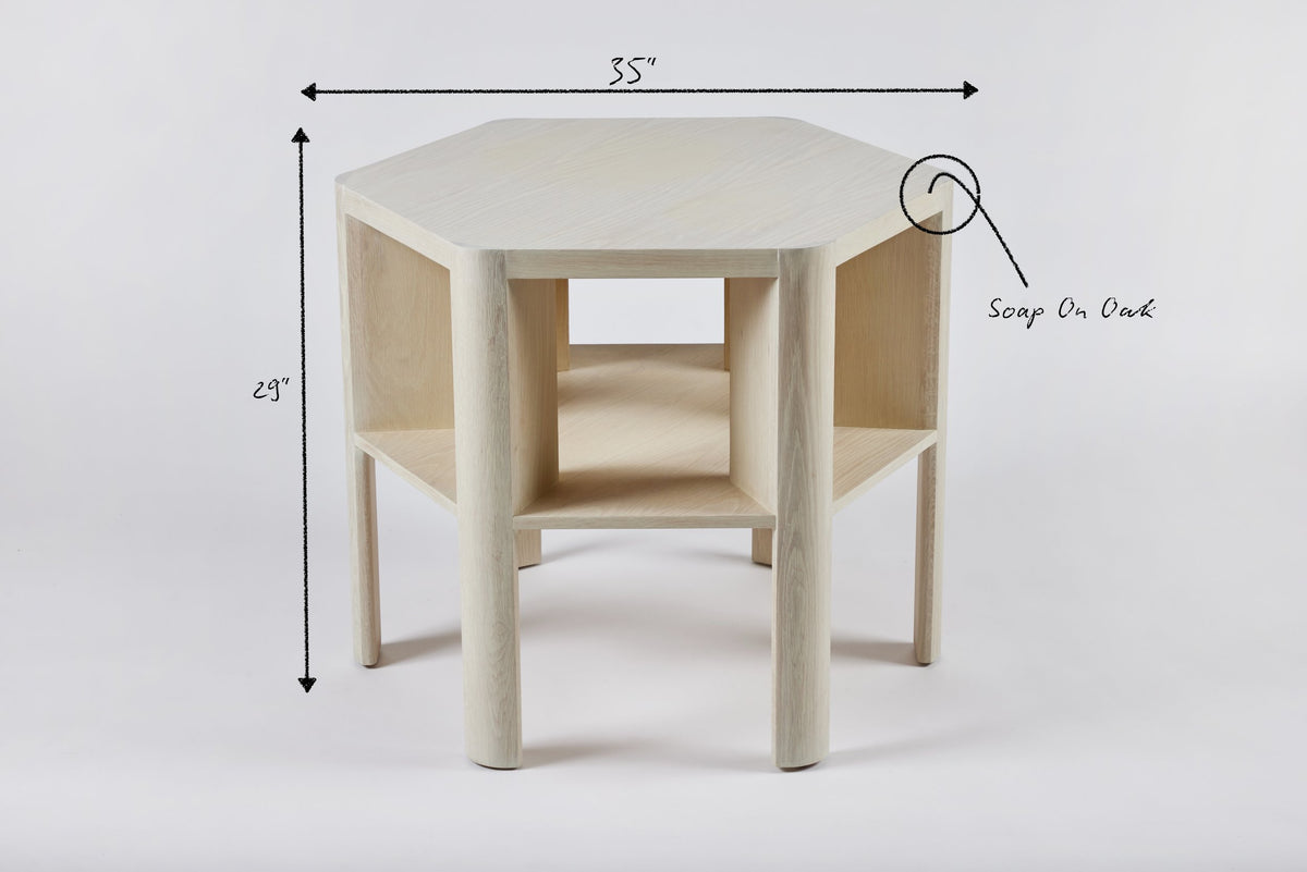 Library Large Table in Wood