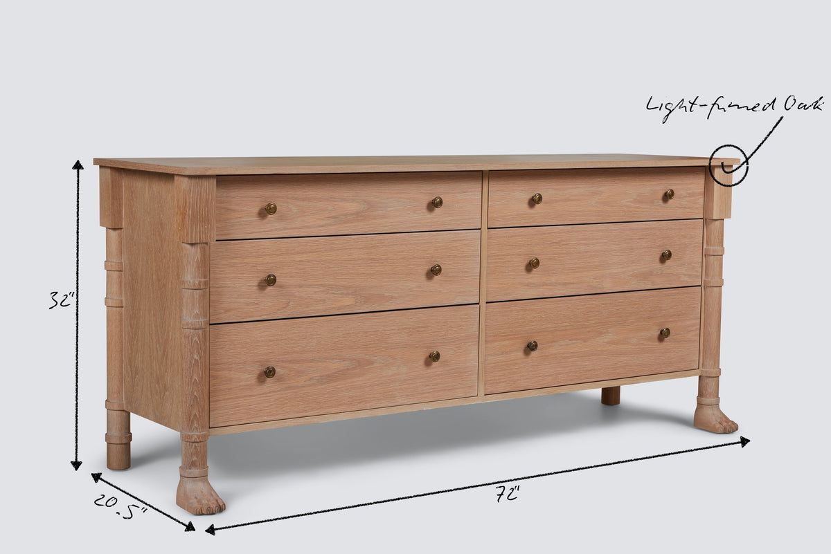 Lupa Dresser 72" Oak