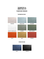 West Large Trestle Console 72" in Wood
