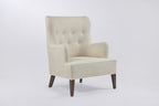 Henry Chair, Natural with White Trim