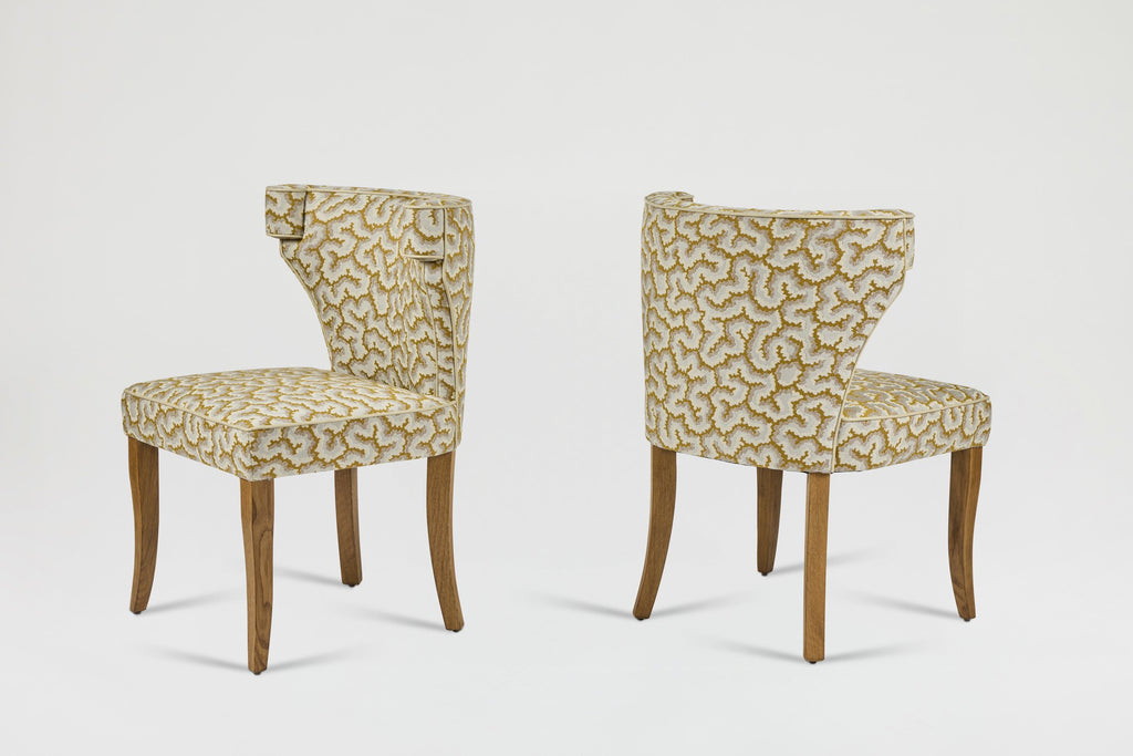 Hale Dining Chair, Nailhead Trim