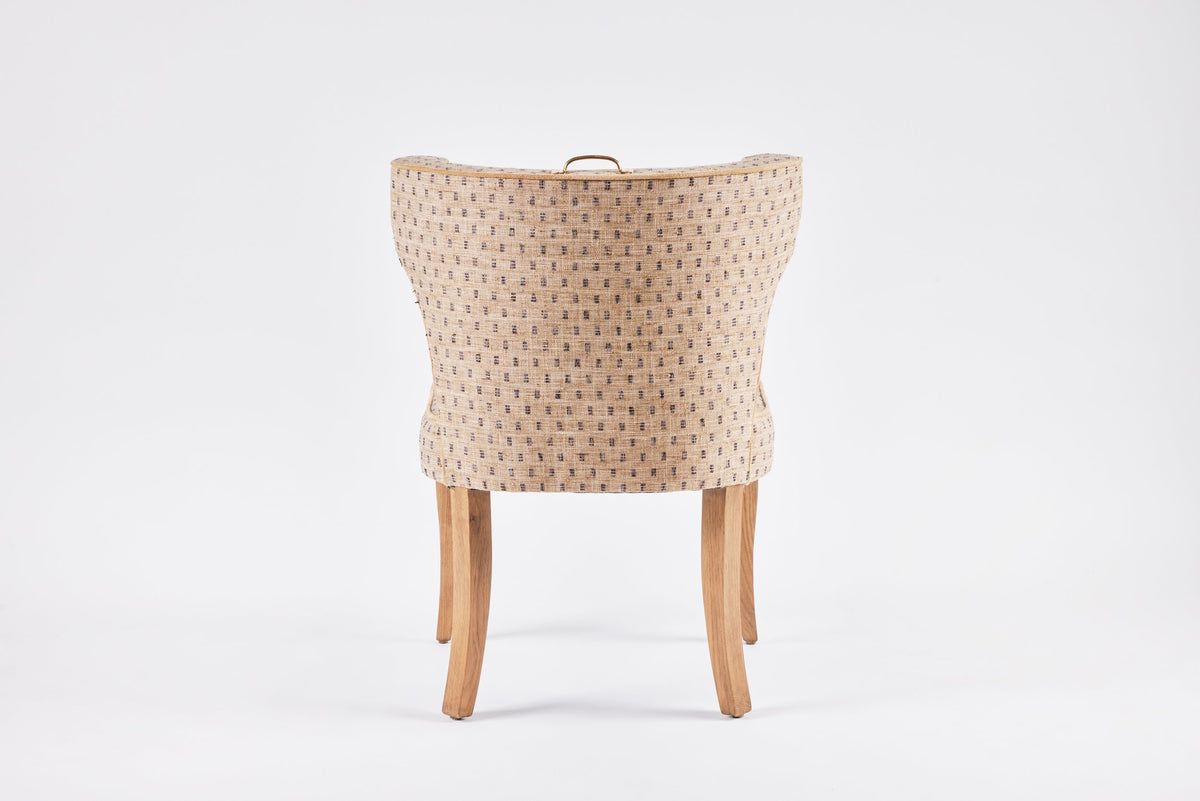 Hale Dining Chair, Nailhead Trim