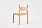 Sydney Dining Chair, Armless, All Rush Tanned Oak