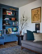 Findley Round Tall Side Table