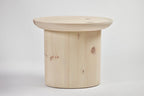 Findley Oval Tall Side Table in Lacquer