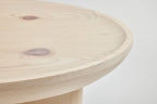 Findley Oval Tall Side Table in Lacquer