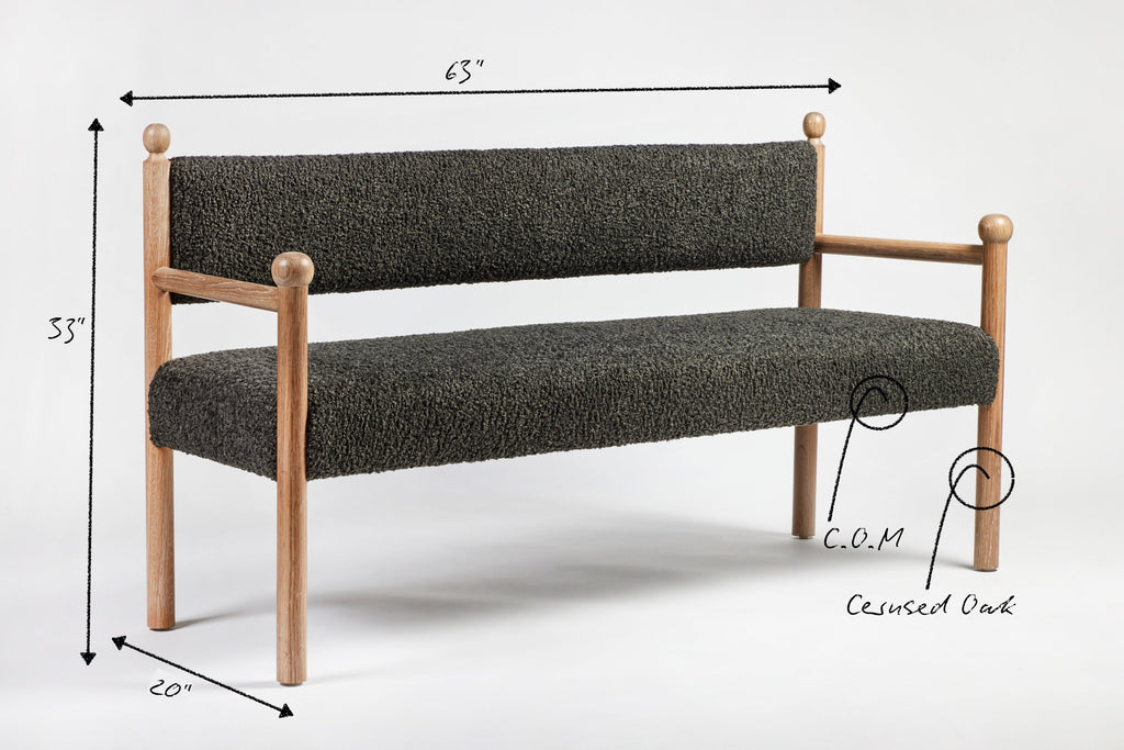 Sydney Bench 63" COM