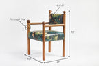 Sydney Dining Chair, with Arms, All Upholstery