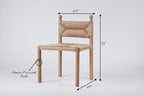 Sydney Dining Chair, Armless, All Rush