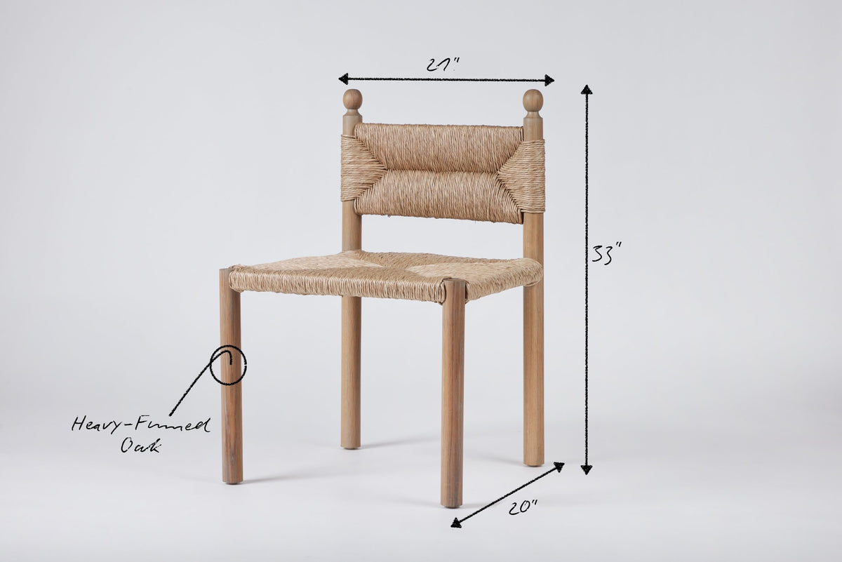 Sydney Dining Chair, Armless, All Rush